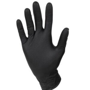 CAJA 100 UND GUANTES NITRILO TEXTURA DIAMANTADA SIN POLVO