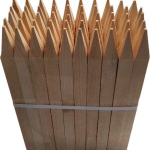 PAQUETE 50 UND ESTACA MADERA 50X3X3cm