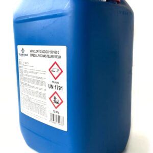 GARRAFA 25 LTR HIPOCLORITO SODICO PISICNA