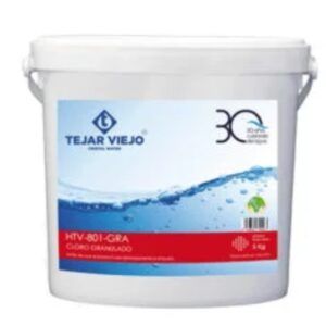 ENVASE 5 Kg CLORO GRANULADO LENTO HTV-801