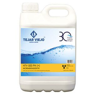 ENVASE 5 ltr INCREMENTADOR DE pH HTV-500